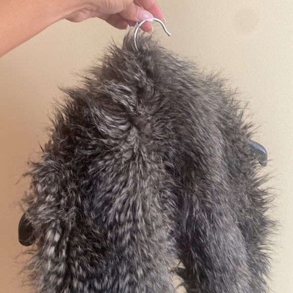 Club Monaco Faux Fur Scarf - Picture 2 of 7